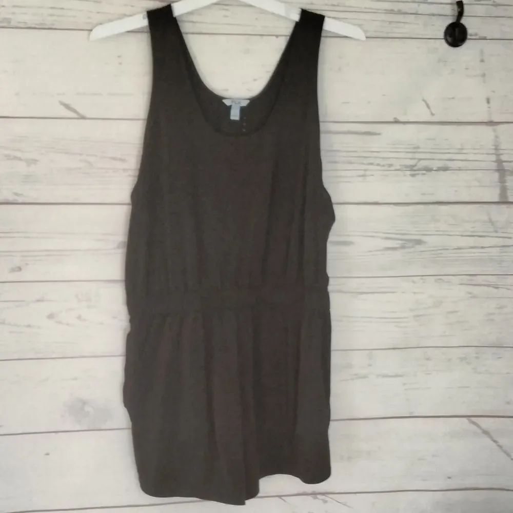 Black Sleeveless Romper